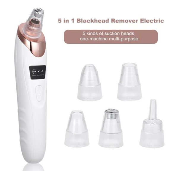 5 in 1 Electric Blackhead Acne Oil Remover