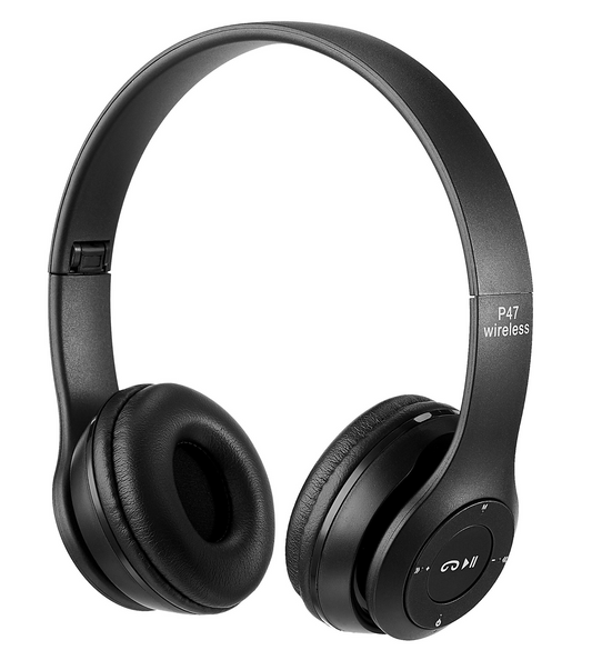 Wireless Headphones Bluetooth Stereo Head phones Foldable Headset with Mic